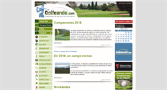 Desktop Screenshot of golfeando.com
